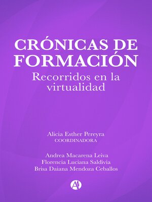 cover image of Crónicas de formación